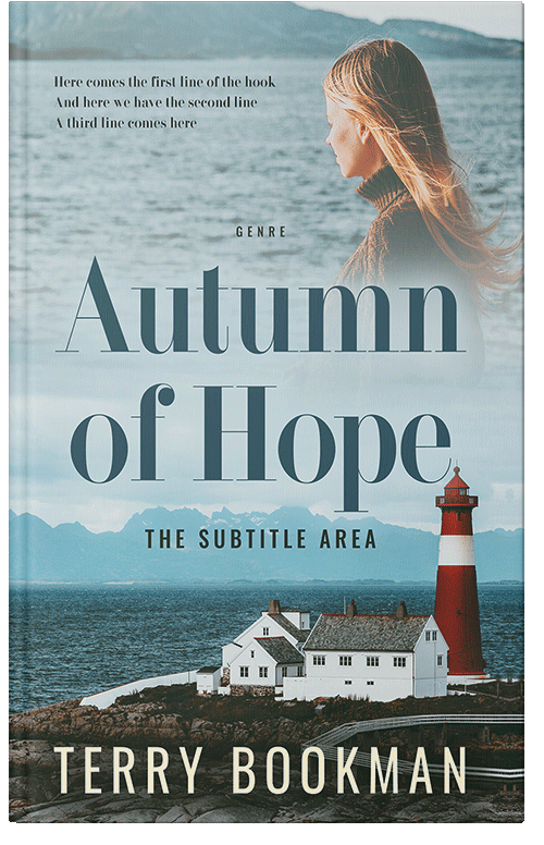 Front view of Premade Romance Book Cover - Loblolly