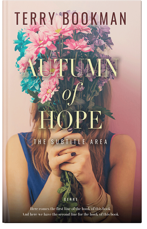 Front view of Premade Romance Book Cover - Cameo