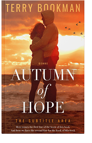 Pre Made Book Cover Prairie Sand