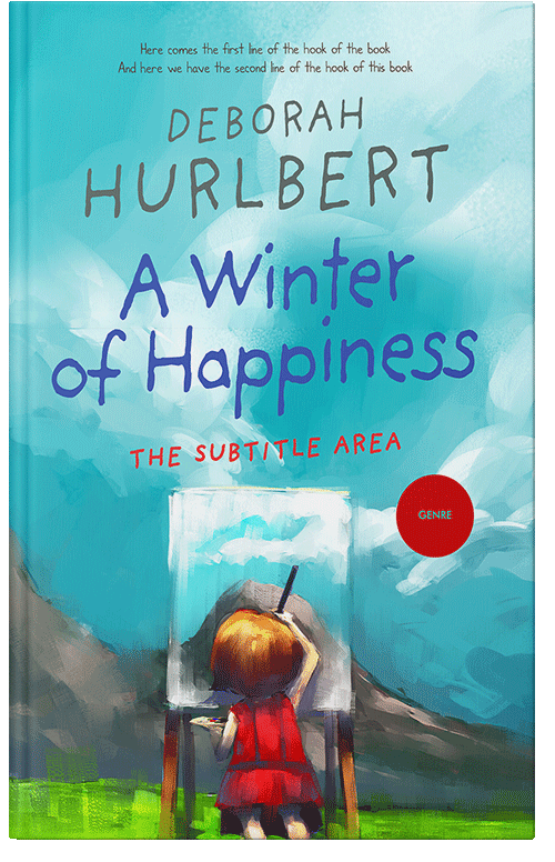 Front view of Premade Fantasy Book Cover - Pelorous