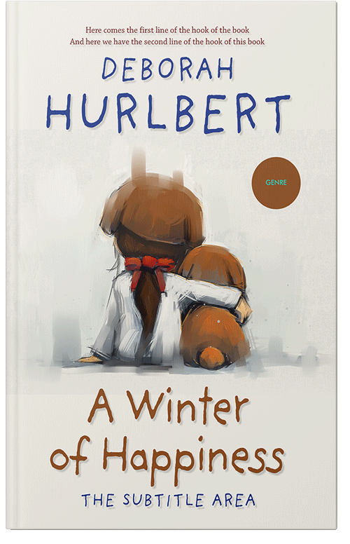 Front view of Premade Teen & Young Adult Book Cover - Cararra