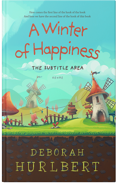 Front view of Premade Children's Book Cover - Hemlock