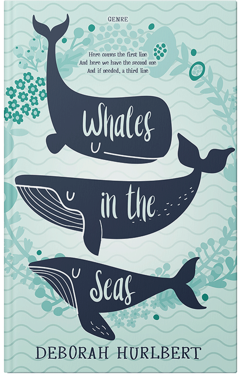 Front view of Premade Children's Book Cover - Rhino