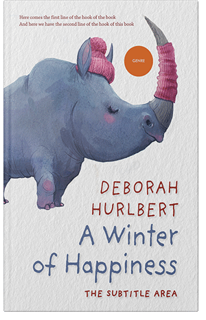 Premade Book Cover Waikawa Gray