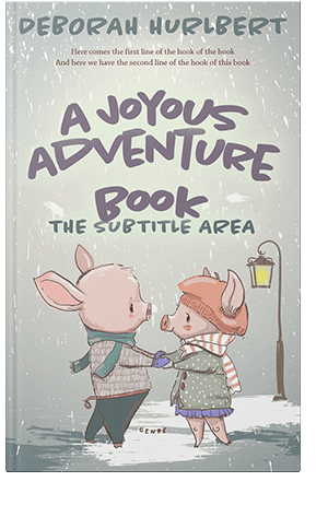 Pre Made Book Cover Timberwolf