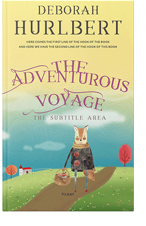 Pre Made Book Cover Winter Hazel