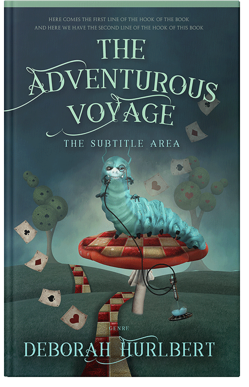 Front view of Premade Fantasy Book Cover - Outer Space