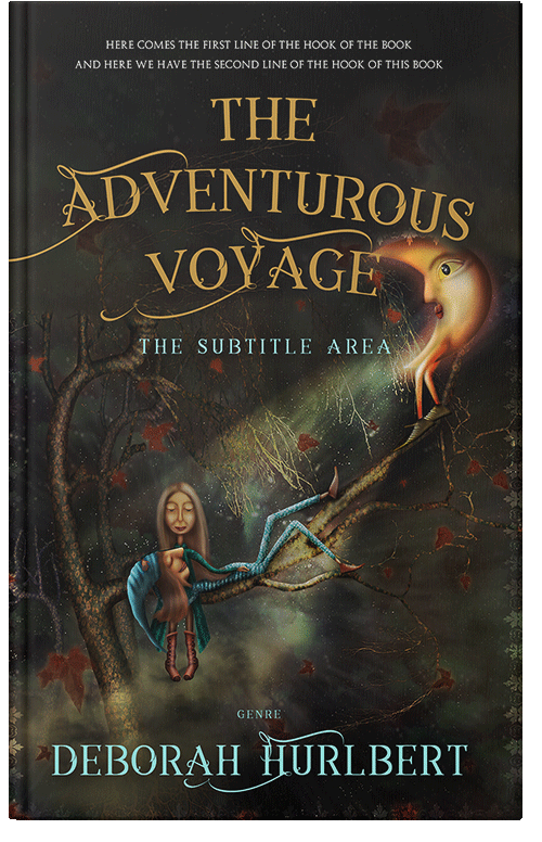 Front view of Premade Fantasy Book Cover - Zeus