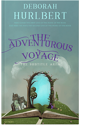 Pre Made Book Cover Cascade