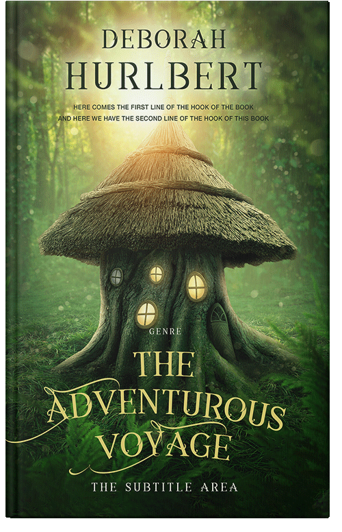 Front view of Premade Fantasy Book Cover - Mallard