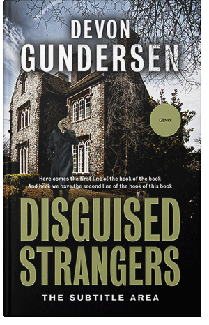 Premade Book Cover Cod Gray