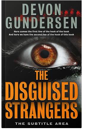 Pre Made Book Cover Raw Sienna