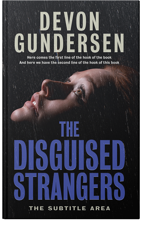 Front view of Premade Mystery & Thriller & Suspense Book Cover - Woodsmoke