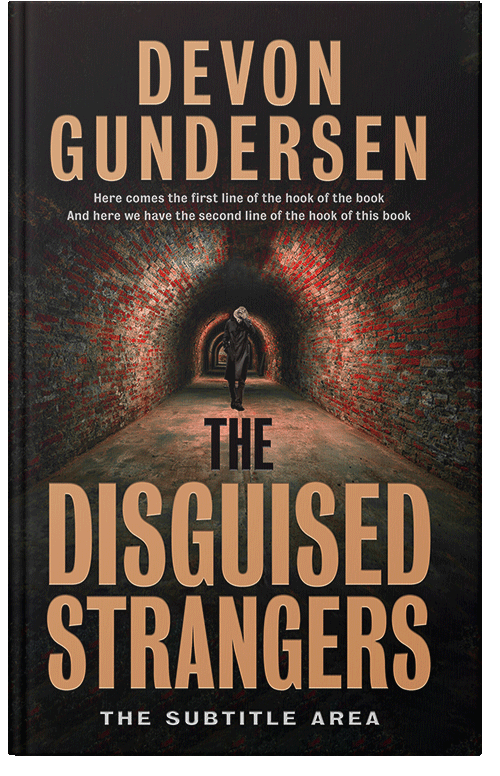 Front view of Premade Mystery & Thriller & Suspense Book Cover - Whiskey