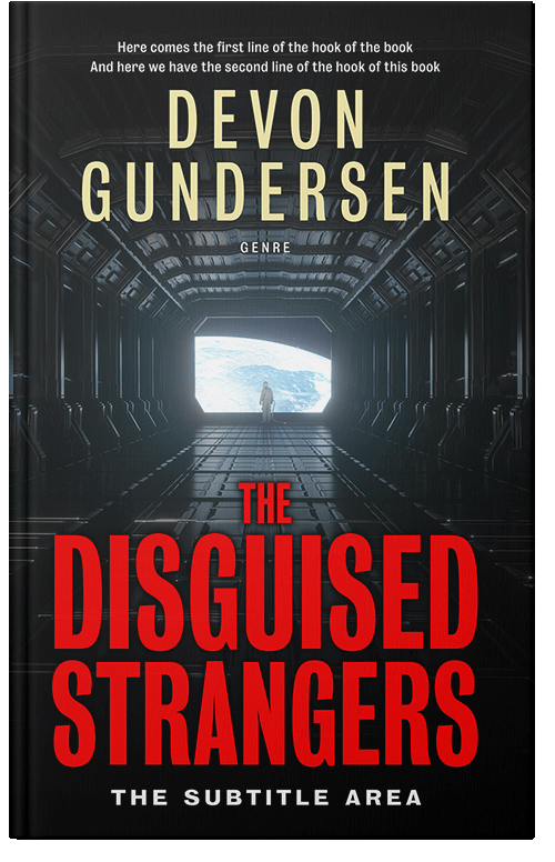 Front view of Premade Science Fiction Book Cover - Cinnabar