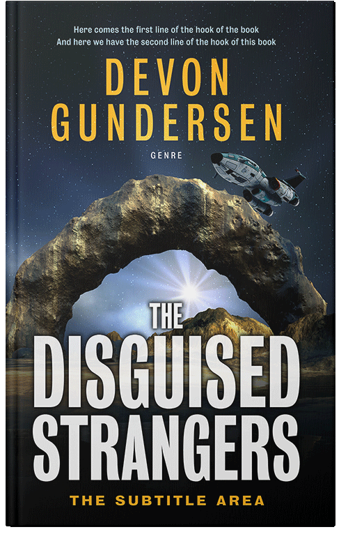 Front view of Premade Science Fiction Book Cover - Pearl Bush