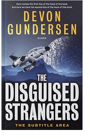 Pre Made Book Cover Bone