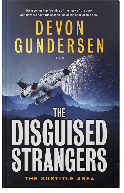 Front view of Premade Science Fiction Book Cover - Bone