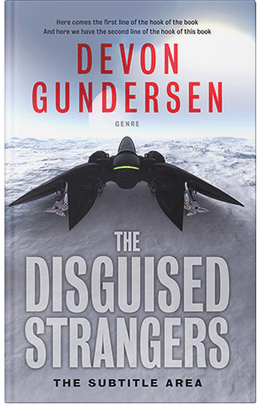 Premade Book Cover Ghost