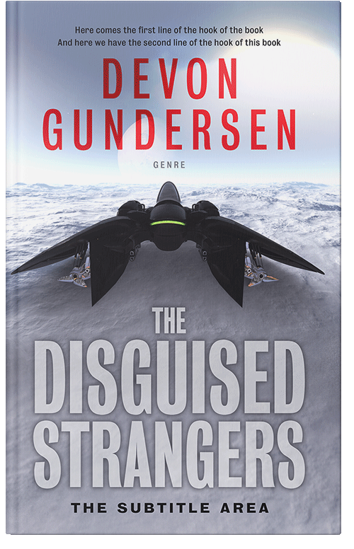 Front view of Premade Science Fiction Book Cover - Ghost