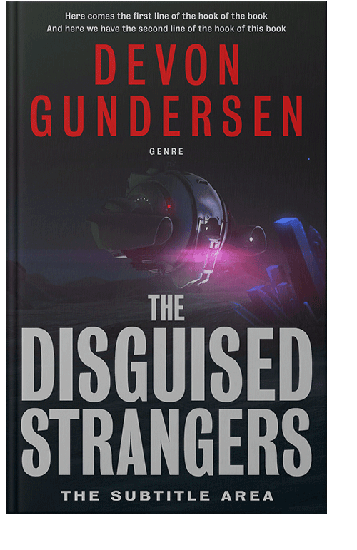 Front view of Thatch #8380 - Premade Science Fiction Book Cover