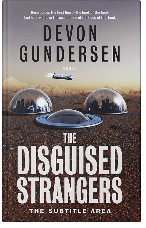 Front view of Premade Science Fiction Book Cover - Matterhorn