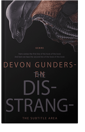 Pre Made Book Cover Cod Gray