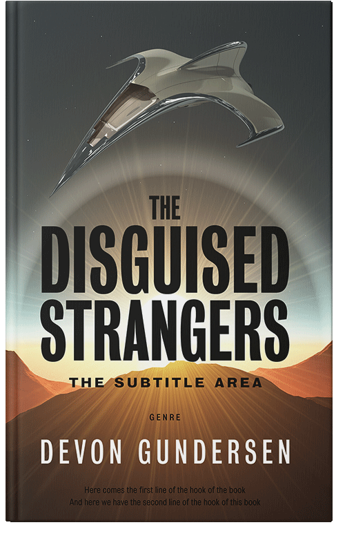 Front view of Premade Science Fiction Book Cover - Armadillo