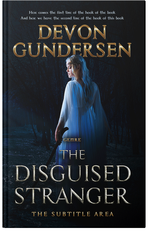 Front view of Premade Fantasy Book Cover - Bunker