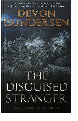 Pre Made Book Cover Woodsmoke