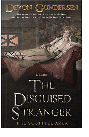 Pre Made Book Cover Zeus