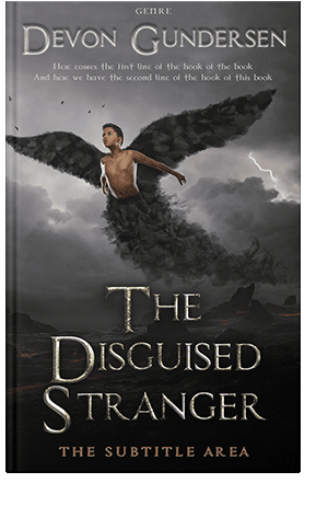 Pre Made Book Cover Thunder