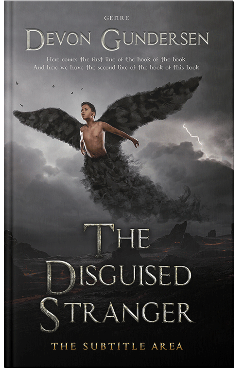 Front view of Premade Apocalyptica Book Cover - Thunder