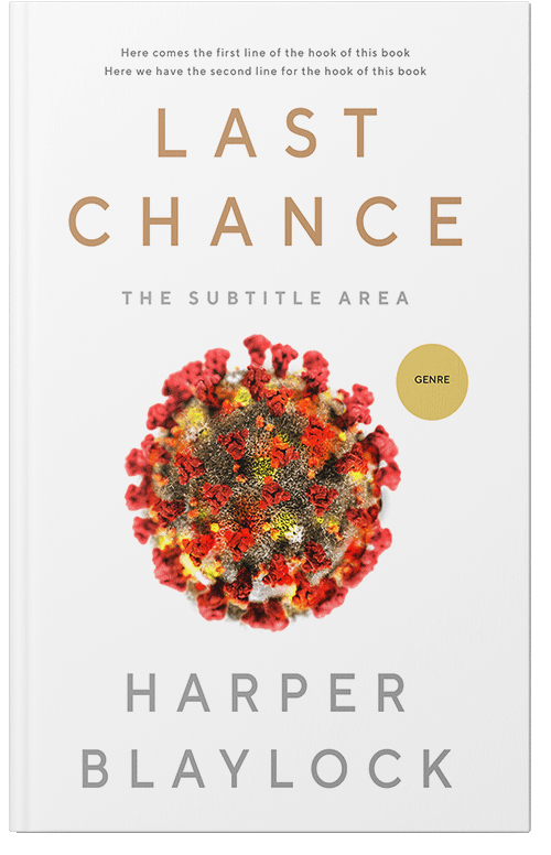 Front view of Premade Medical Book Cover - Antique Brass