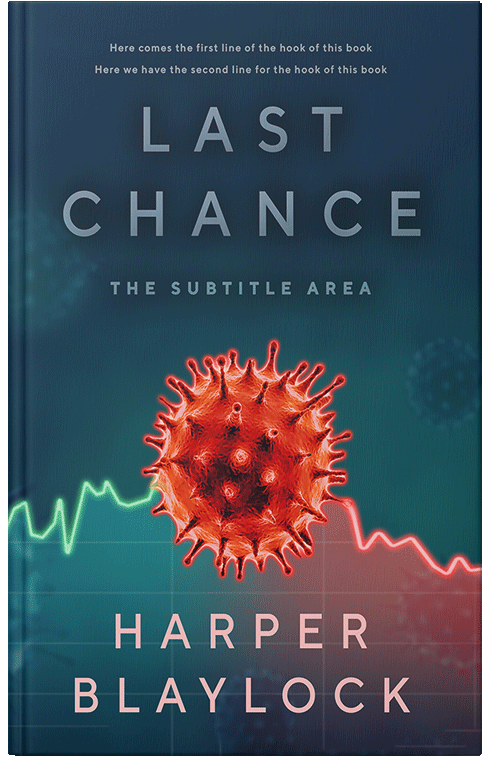 Front view of Premade Medical Book Cover - Elephant