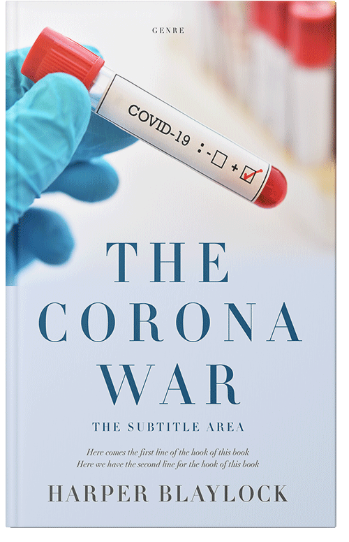 Front view of Premade Medical Book Cover - Mystic