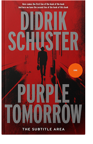 Pre Made Book Cover Natural Gray