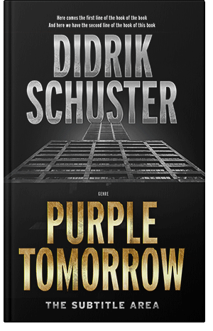 Premade Book Cover Cod Gray