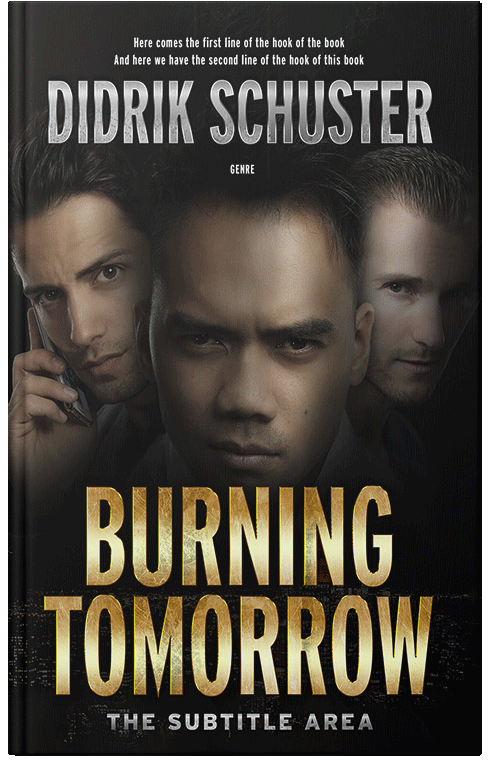 Front view of Premade Mystery & Thriller & Suspense Book Cover - Sorrell Brown