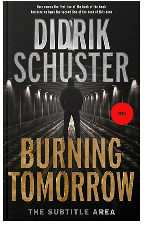 Pre Made Book Cover Zeus