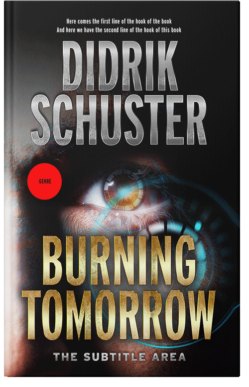 Front view of Premade Science Fiction Book Cover - Sorrell Brown