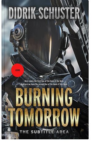 Premade Book Cover Sorrell Brown