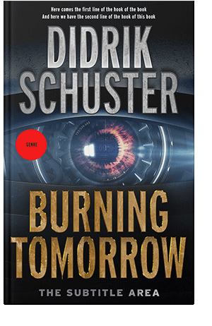 Pre Made Book Cover Sorrell Brown