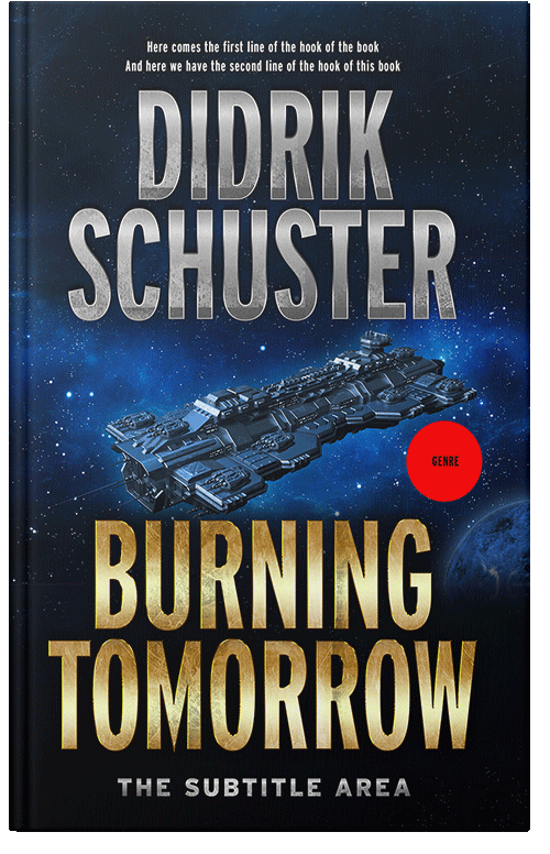 Front view of Premade Science Fiction Book Cover - Firefly