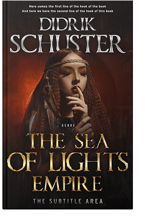 Pre Made Book Cover Coffee Bean