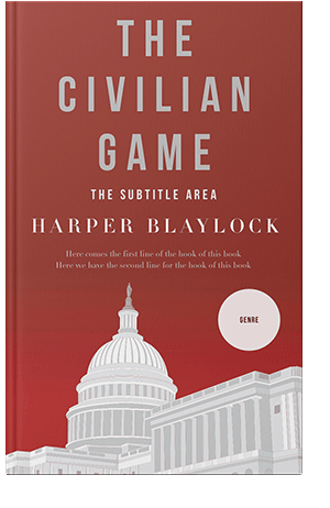 Pre Made Book Cover Stiletto