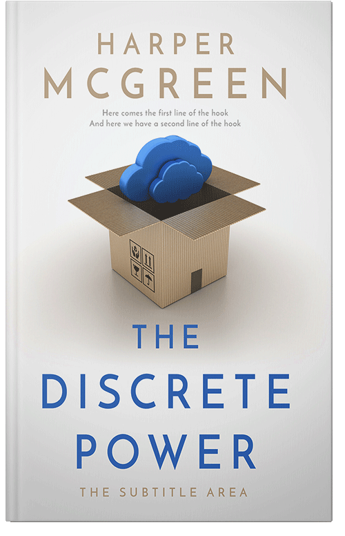 Front view of Premade Business Book Cover - Westar