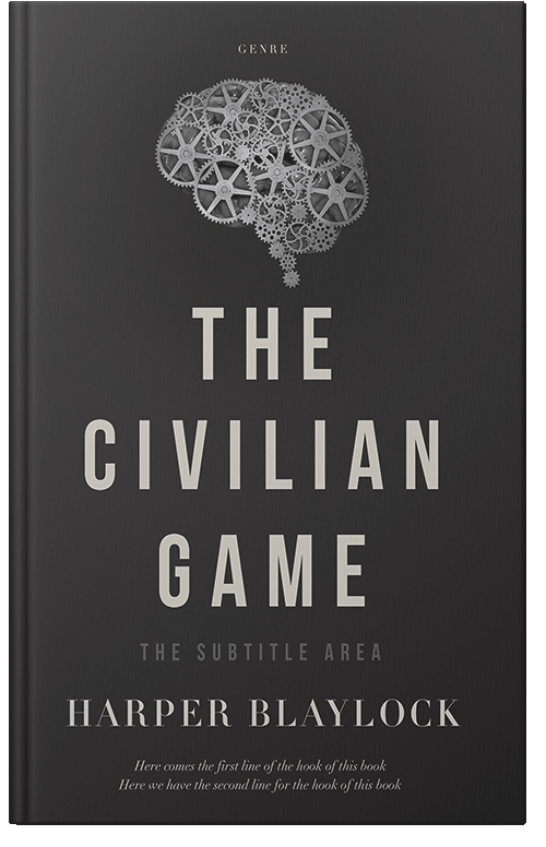 Front view of Premade Science Fiction Book Cover - Mine Shaft