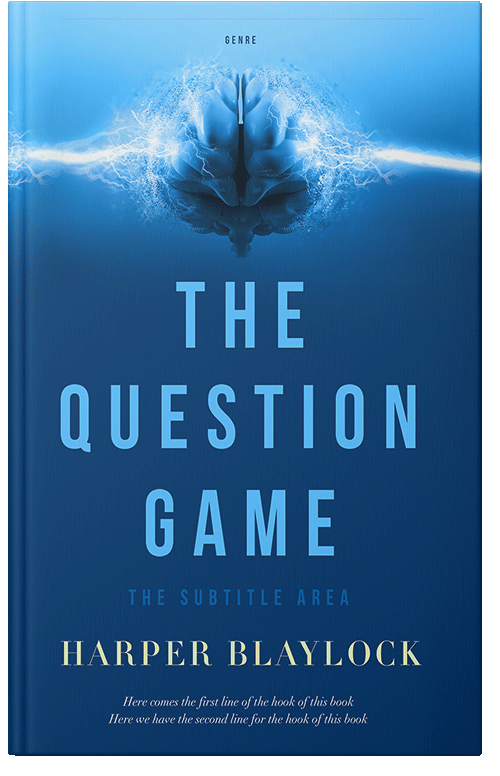 Front view of Premade Medical Book Cover - Regal Blue