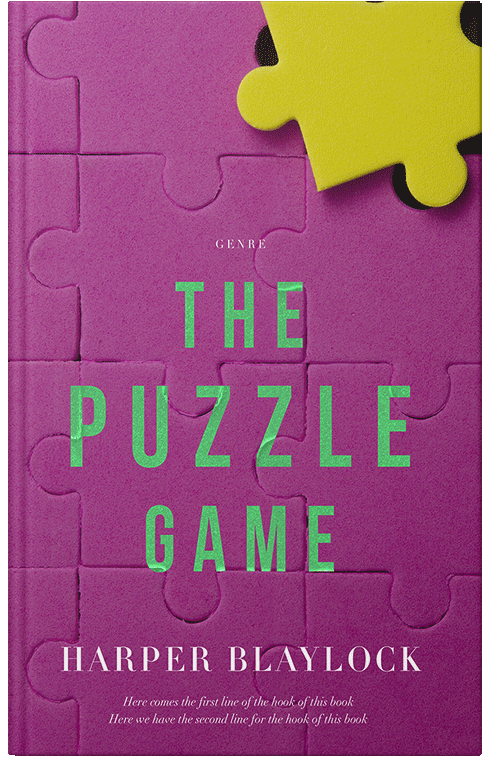 Front view of Premade Self-Improvement & Self-Help Book Cover - Royal Heath